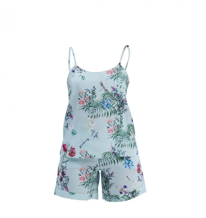 Костюм з шортами та топом "Periwinkle", блакитний