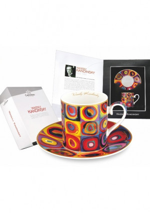 Чашка з стравою "Квітковий ескіз" 250 мл