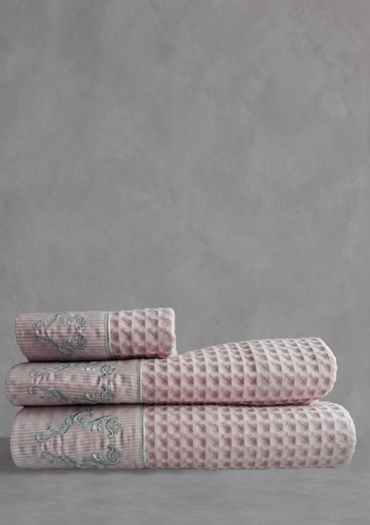 Набір рушників Brise apone 3 предмета, рожевий