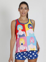 Домашній комплект жіночий Tirantes Pop (майка + шорти) розмір L