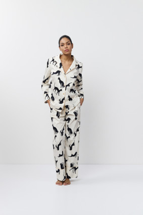 Костюм жіночий "Nyra", чорно/білий