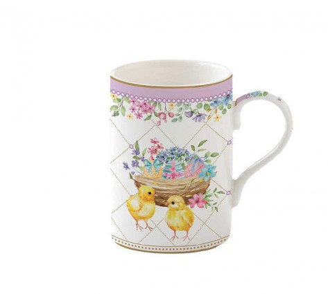 Чашка "Spring Mood" 370 мл, різнокольорова