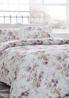 Постільна білизна "Versales", сімейна, біла