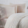 Постельное белье Valeria евро бежевое