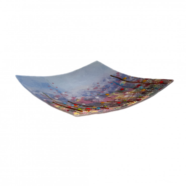 Фруктівниця "Incantato", квадратна 27х27 см, різнокольорова