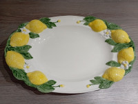 Блюдо Лимони l-46 см овальне глибоке