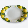 Блюдо Лимони l-46 см овальне глибоке