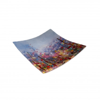 Фруктівниця "Incantato", квадратна 33х33 см, різнокольорова