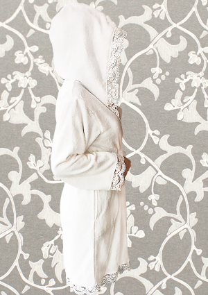 Халат "Carmen", білий