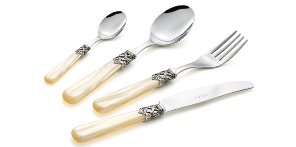 Набір фражі Ginevra 24 предмети, крем