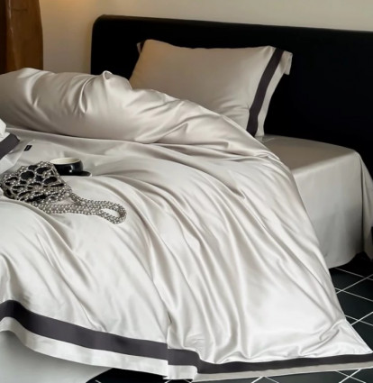 Постільна білизна "Grey", cіра