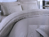 Набор постельного белья Roesia Estee евро серый