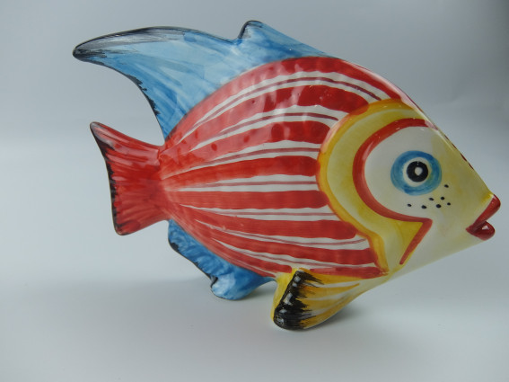 Декор "Риби" маленька, червона