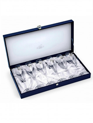 Келихи для шампанського "Версаль", колір срібло