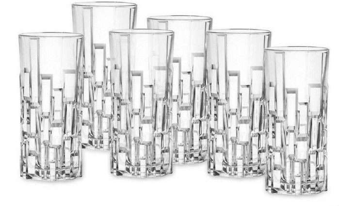 Набір келихів для води "Etna" 340 мл, 6 предметів