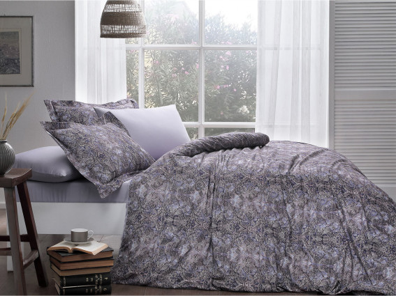 Постільна білизна "Portland", фіолетова