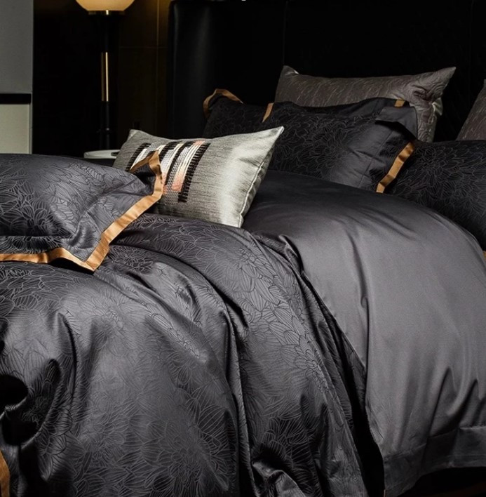Постільна білизна "Calm", чорна