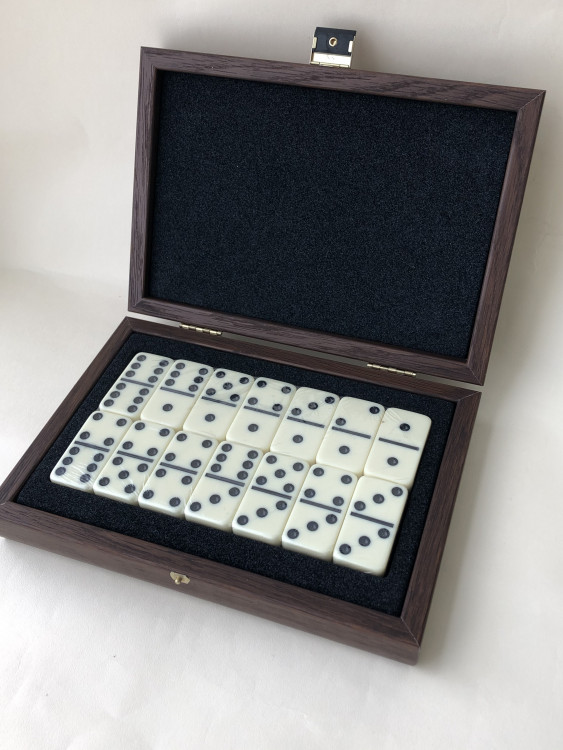 Доміно один комплект шкіра крокодила 24х17