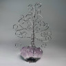 Дерево життя h-16,аметист, колір срібло