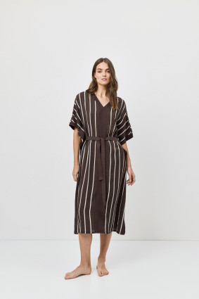 Сукня/парео "Cedar", коричнево/біла