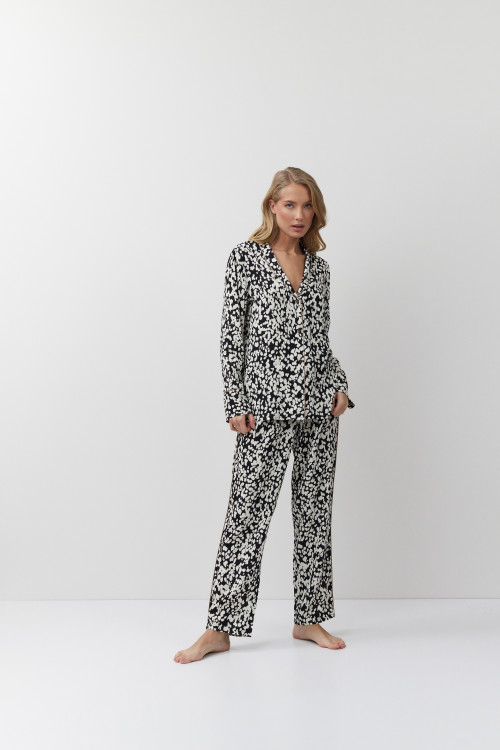 Костюм жіночий "Solene", чорно/білий