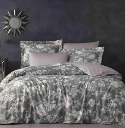 Постільна білизна "Gemma", сіра