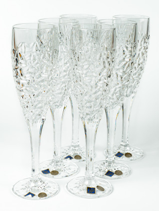 Келихи для шампанського "Nicolette" 6 предметів, 180 мл