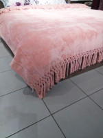 Плед  Nappa soft евро розовый