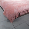 Плед  Nappa soft евро розовый