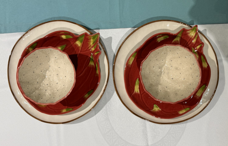 Сервіз обідній "Tropical Fruit Pitaya " 2 персони, 6 предметів, різнокольоровий