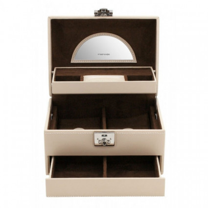 Кейс "Cordoba" для прикрас, кремовий.