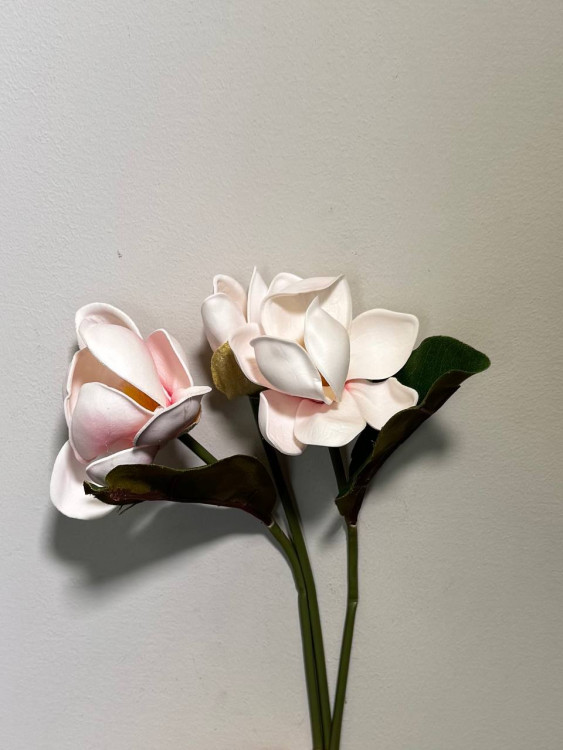 Букет із 3 магнолій, h-34, пудра