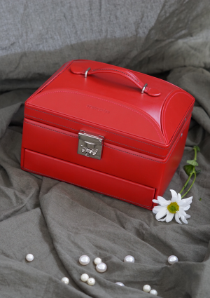 Кейс "Cordoba" для украшений, красный