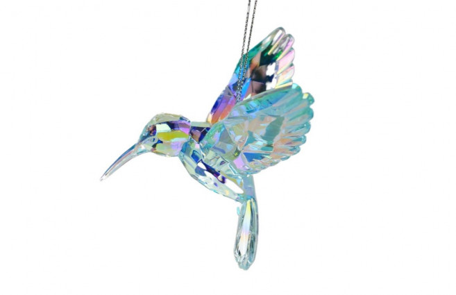 Підвіска "Колібрі блакитна" h-10