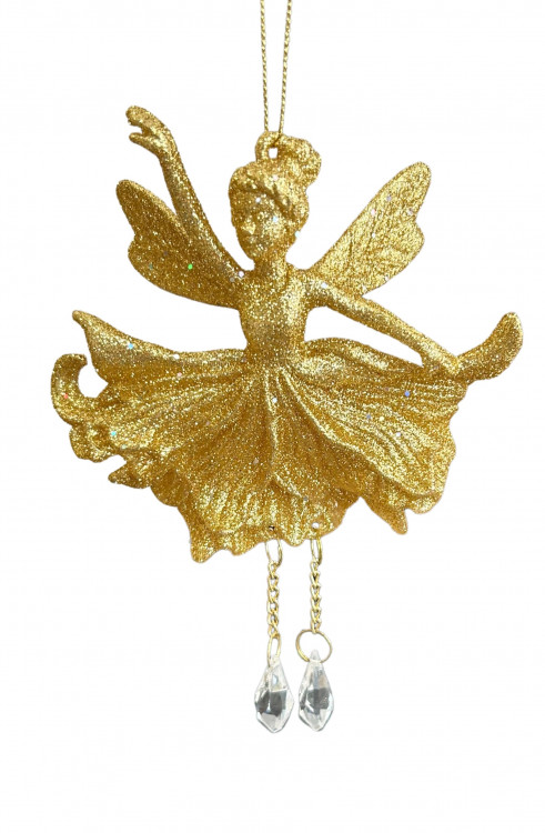 Підвіска "Фея танцю", колір золотий