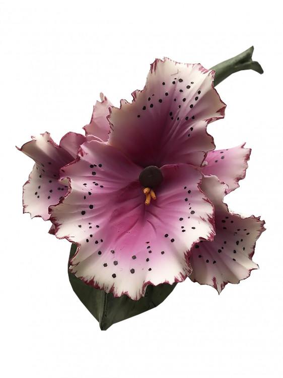 Статуэтка "Лиловая орхидея" l-18 см