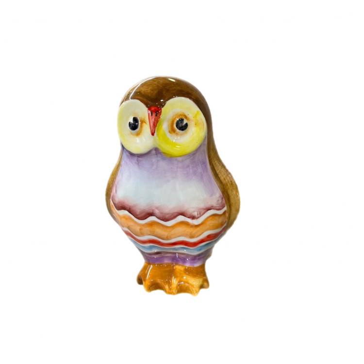 Декор "Сова" велика h-18, коричнева