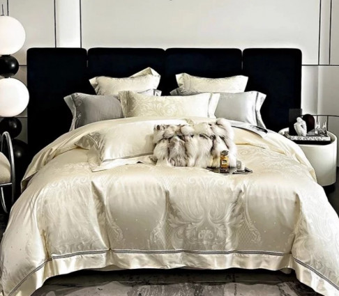 Постільна білизна "Embrace", крем