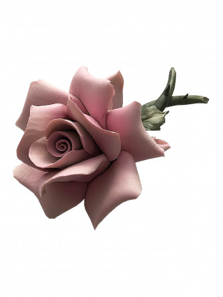 Статуетка "Лілова троянда" l-17 см