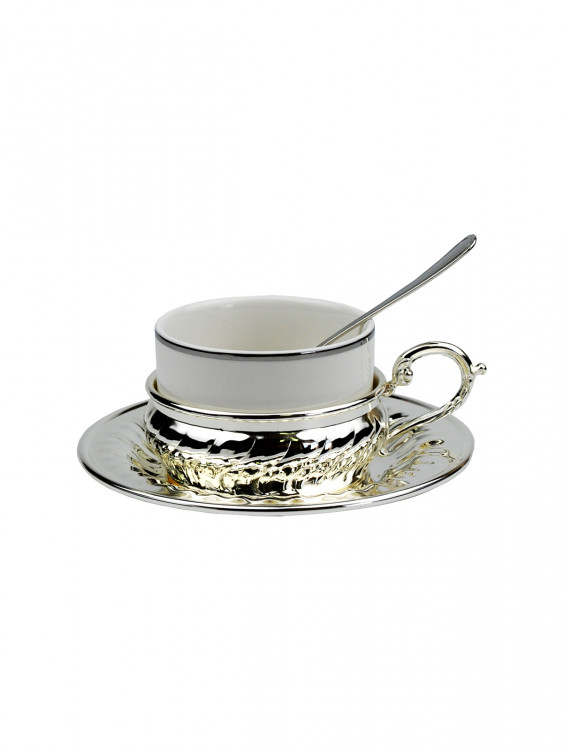 Чайний набір Torciglione Extra Lusso 1 персона, 4 предмети