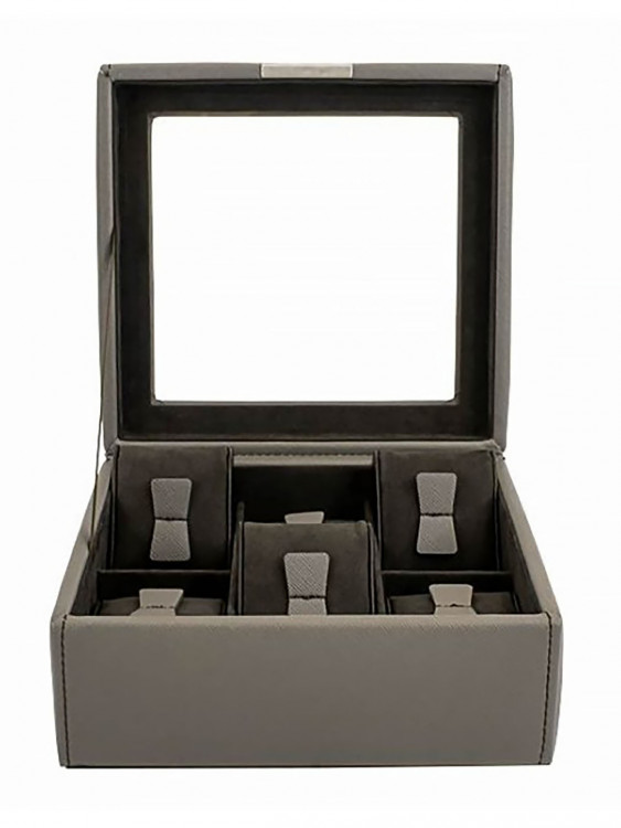 Кейс для годинника "Bond" сіро-коричневий