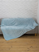 Плед "Favo Soft", 1,5 спальний, бірюзовий