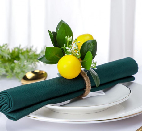 Кільце для серветок "Лимони" d-10