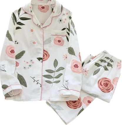 Костюм жіночий "Flower", білий