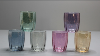 Набір келихів для води Bicchiere, різнокольорові