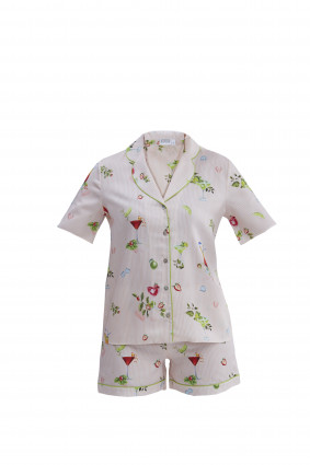 Костюм з шортами "Pina Colada", рожевий