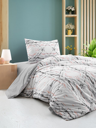 Постільна білизна "Devin", сіра