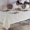 Скатерть с салфетками Marinella 160х350 см 26 предметов кремовый