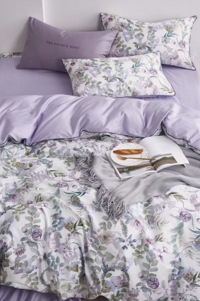 Постільна білизна Blossom, 200*230см, лілова