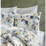 Постільна білизна "Flora" біло/голуба